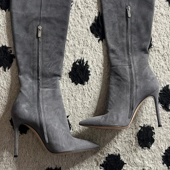 Gianvito Rossi size 37 gray Over-the-Knee Boots - Picture 2 of 11